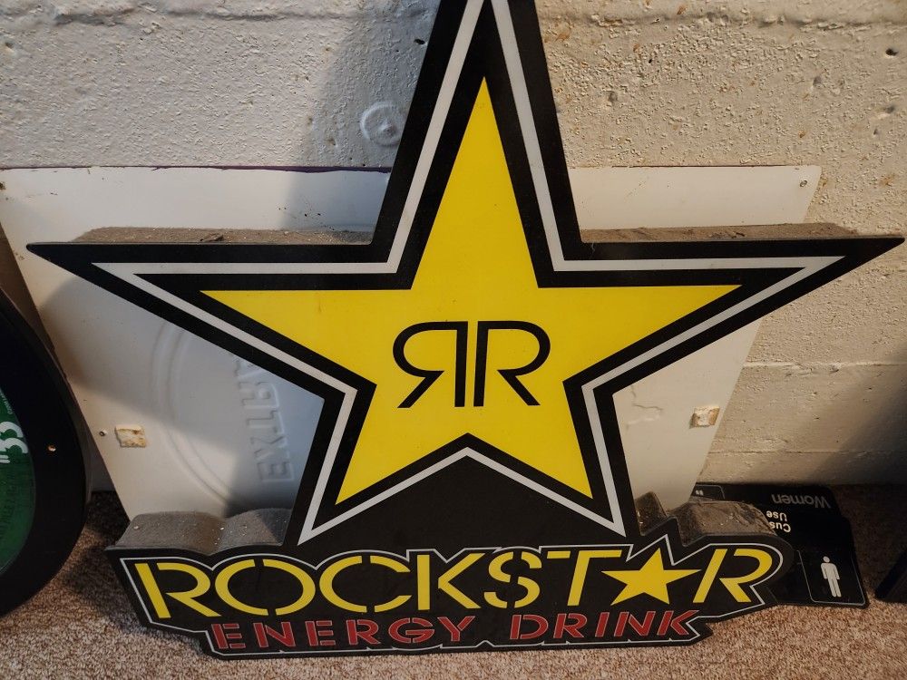 Rockstar Energy LED Sign