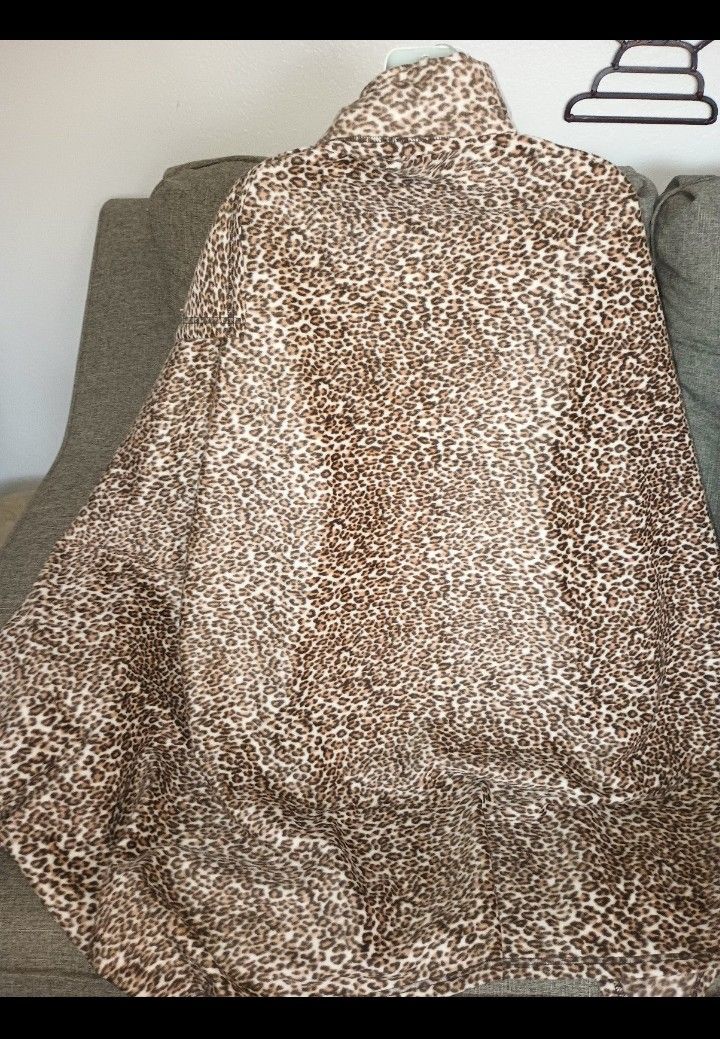 Leopard Print Blanket