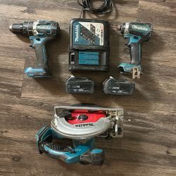 Makita Tool Set 18 Volts