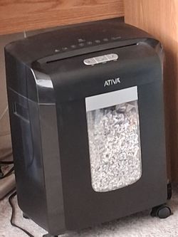Crosscut shredder