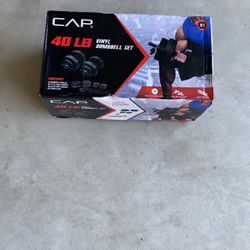 40lb Adjustable Dumbbell Set 