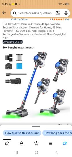 Stick Vacuum Cleaners