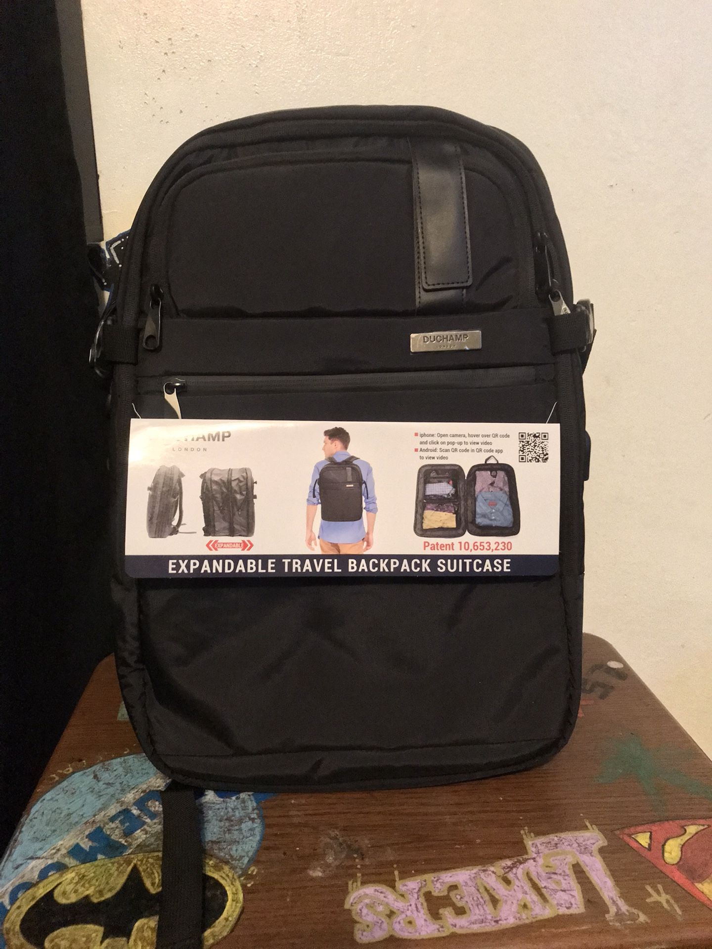 Duchamp London Backpack Suitcase