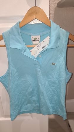 New With Tags Authentic LACOSTE polo Tank Top Size 8 Womens