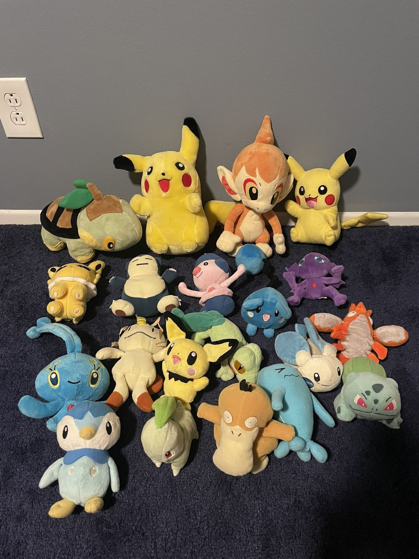 20 Pokemon Plushies