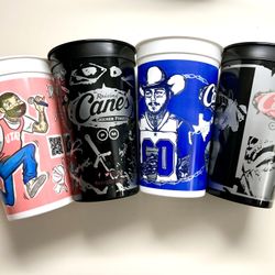 Raising Cane's Collectible Cups