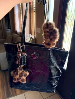 🖤 VINTAGE COACH Y2K BAG 🐆✨