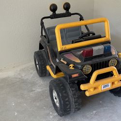 Power Wheels Ride On Jeep For Kids