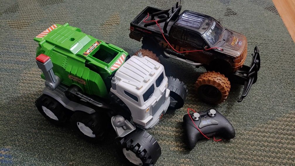 Toy trucks