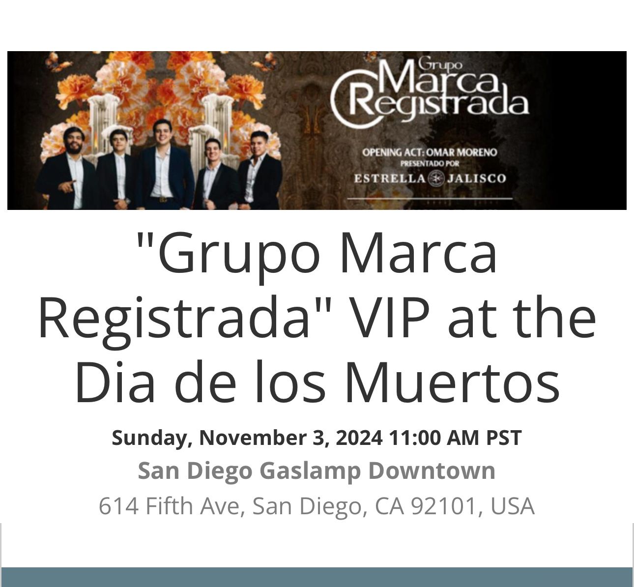 Marca registrada VIP tickets