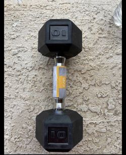 10 pound dumbbell