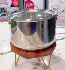 Olla vaporera de 10-qt de princess house