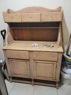 Vintage Wooden Dresser