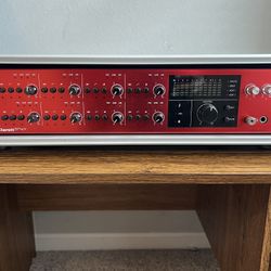 Focusrite Clarett 8Pre AND Roadrunner SPACE 2U 12"  RACK CASE