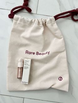 NEW Rare beauty Always An Optimist Base Liquid Luminizer Makeup Everything is new Comes in a pouch with brand new minis of the liquid luminizer in M