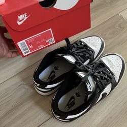 Nike Panda Dunks Men 8 Low Retro