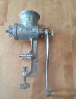 Vintage Universal No. 1 Food Chopper Meat Hand Grinder