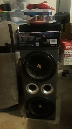 Speaker and amplifier