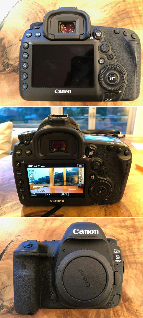 Canon EOS 5D Mark IV 30.4 MP Digital SLR ( Touch Screen ) - Contact