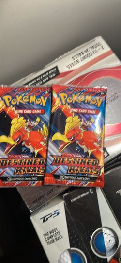 2 sealed destined rivals pokemon packs