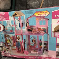 Barbie 3 story townhouse