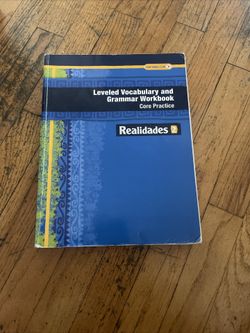 Realidades 2014 Leveled Vocabulary and Grammar Workbook Level 2