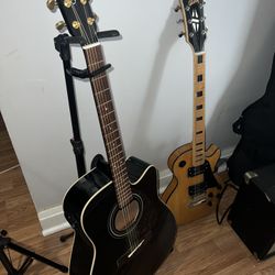 Yamaha And Gibson Guitar