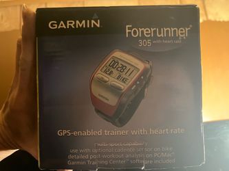 Forerunner 305 w/ heart rate! GPS-enabled $$$$$$$
