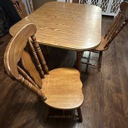 Dining Table For 6 Chairs, Only 4 Available 