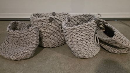 Woven baskets 4