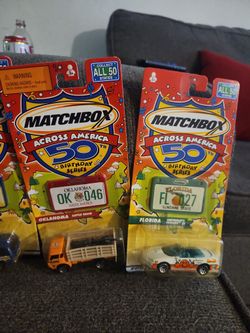 Lot Of Matchbox Across America Car Collection 