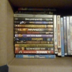 25 DVD Movies No Scratches