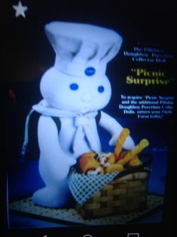 Vintage pillsbury dough boy