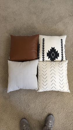 Throw pillows