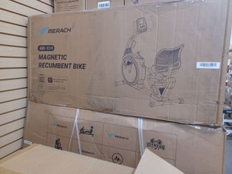 Merach MR- S19 magnetic recumbent bike.  Brand New.  90 days warranty