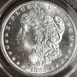 1883 CC Carson City Morgan Silver Dollar Uncirculated
