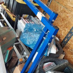 Parts Painting Rack, Folding Table, Saw Horse