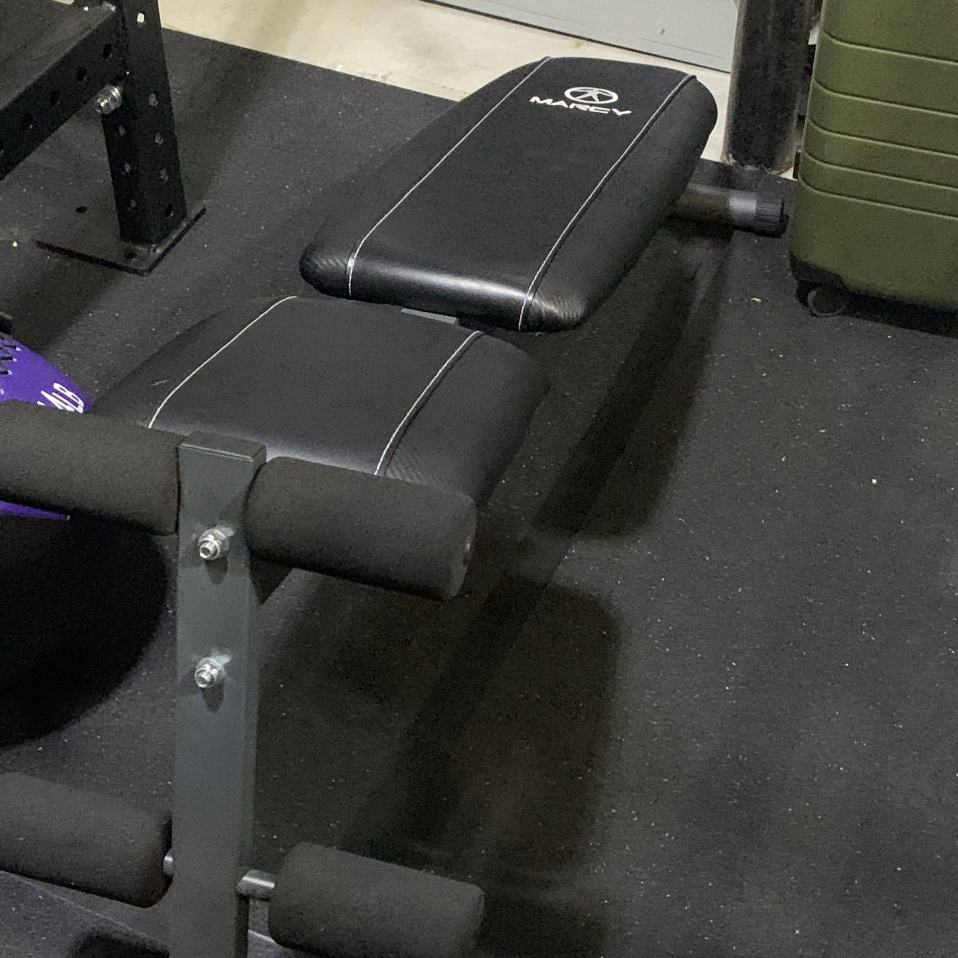 Full Rack Titan, Barbell, Weights, Weight Holder, Bench