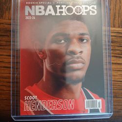 Scoot Henderson NBA Hoops Card