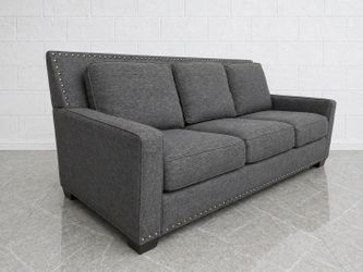 Modern Grey Sectional Excellent Condition