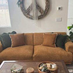 Couch And Over Sized Chair 