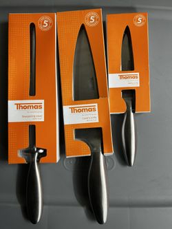 Thomas KOCHMESSER / Cook`s Knife, by Rosenthal Group, Messer,  New 3pcs