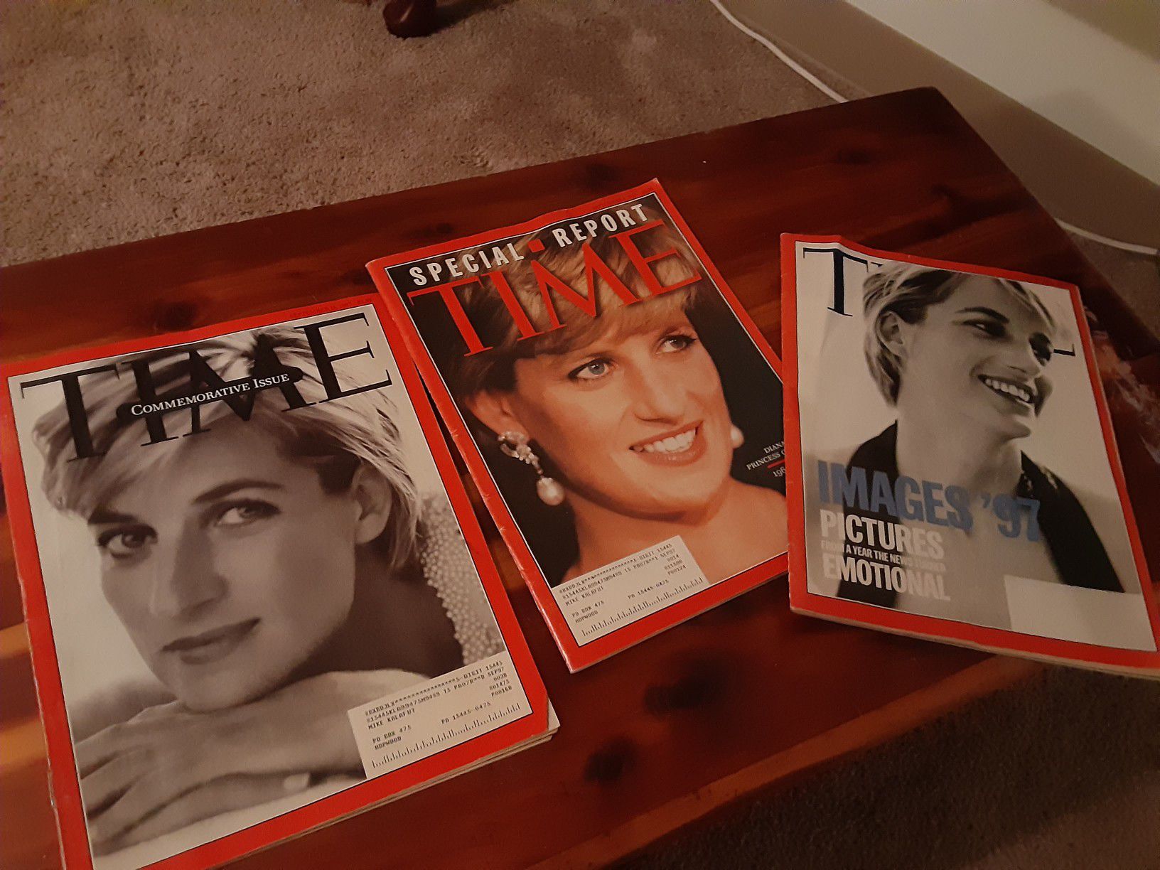 Princess Diana on cover of Time Magazine