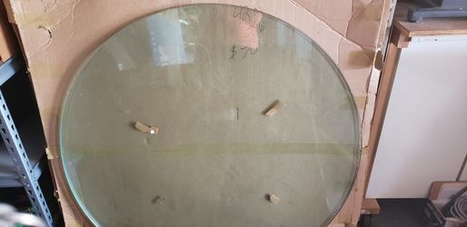 Brand New Round And Square Glass Tops 30 36 42 Inch Sizes