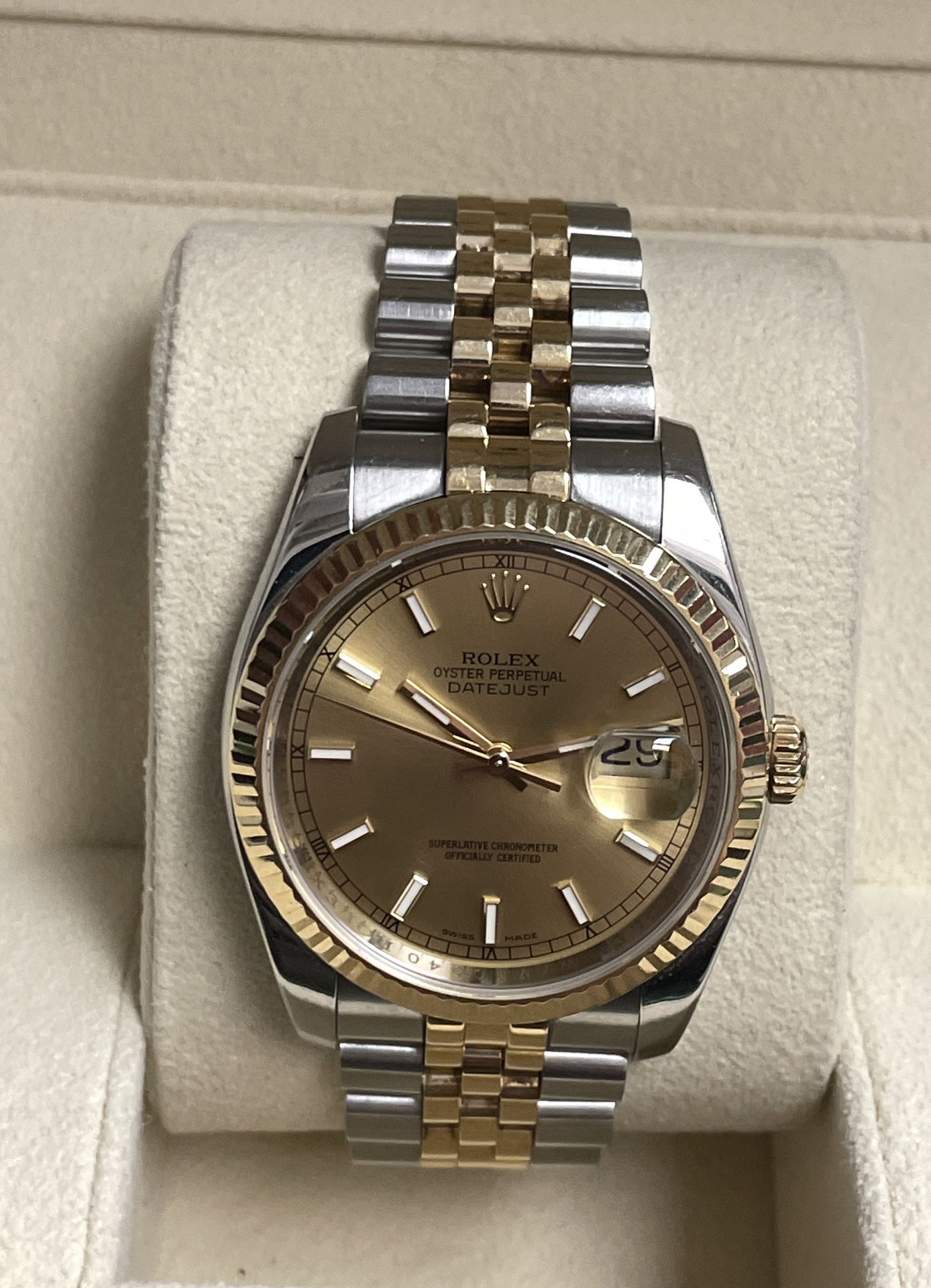 Rolex Datejust 36 2/tone Jubilee 2022