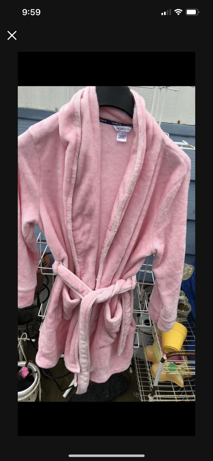 Liz Claiborne Bath Robe Very Confortable Cozy And Warm