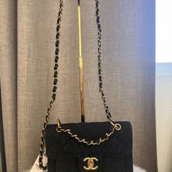 Denim Shoulder Bag New Medium Size 
