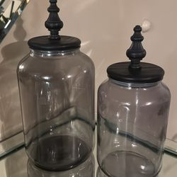 Glass jars