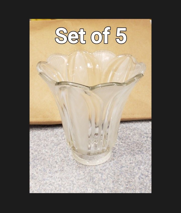 Vintage Ceiling Fan Light replacements Lamp Shades.