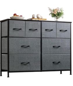 Dresser with 8 Drawer Fabric